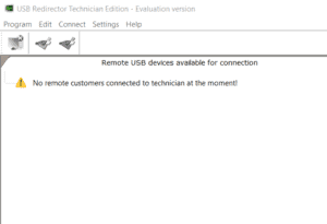 USB redirector-technician-setup