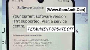 Samsung OTA Update OFF Permanently