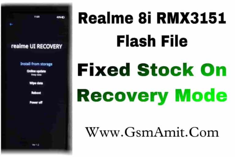 Realme 8i RMX3151 Flash File