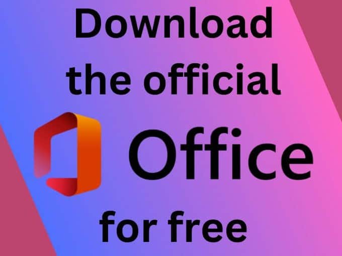 Microsoft Office free download for Windows 11